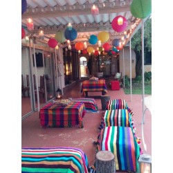 Saltillo Blanket Rainbow