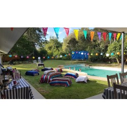 Saltillo Blanket Rainbow