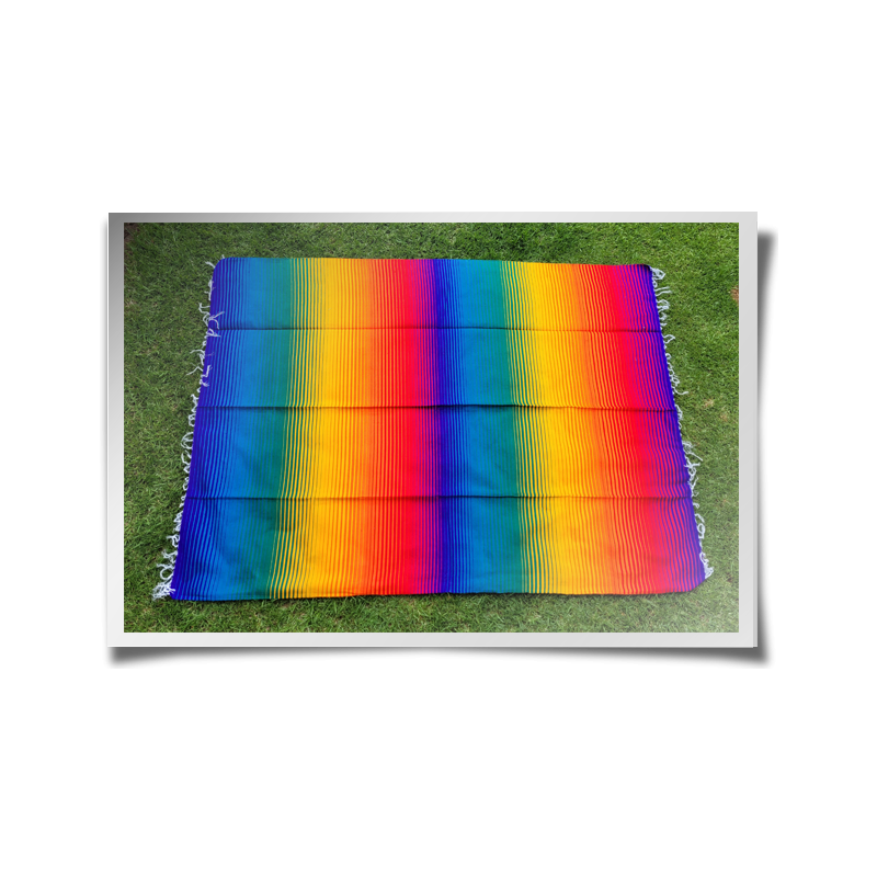 Saltillo Blanket Rainbow