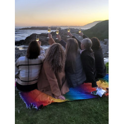 Saltillo Blanket Rainbow