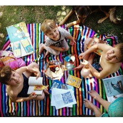 Saltillo Blanket Bright Pink