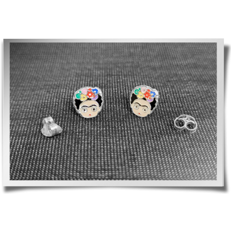 Small Frida Studs
