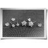 Medium Swarovski Star Studs