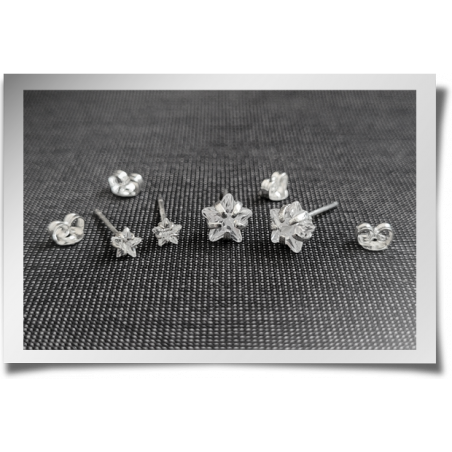 Small Swarovski Star Studs