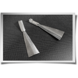 Wavy Triangle Earrings