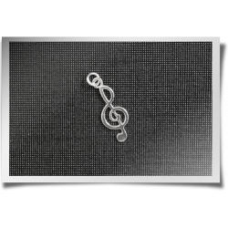 Treble Clef Pendant