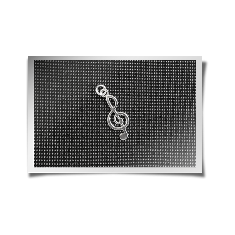Treble Clef Pendant