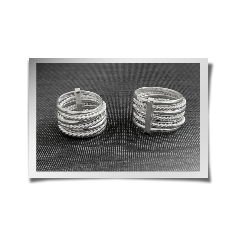 Delicate Multi-Strand Ring