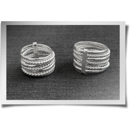 Delicate Multi-Strand Ring