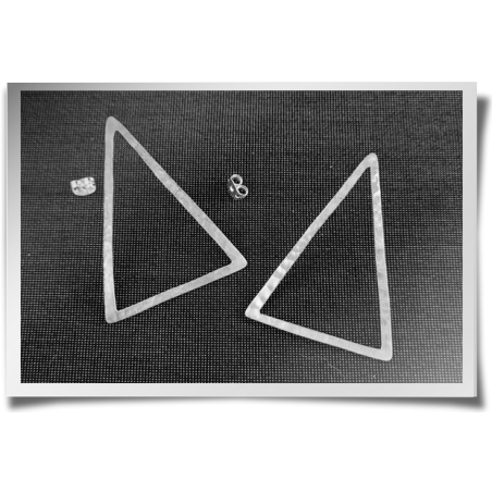 Large Triangle Studs