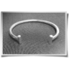 Rod Ended Cuff Bangle
