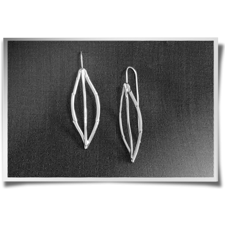 Leafy Hook Earrings