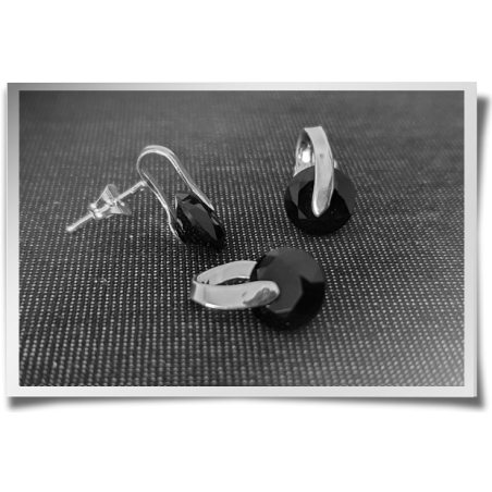 Quirky Onyx Earring & Pendant Set