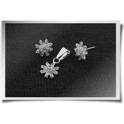 Swarovski Snowflake Earring...
